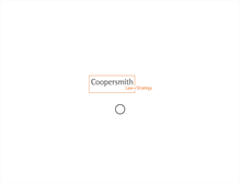 Tablet Screenshot of coopersmithlaw.com